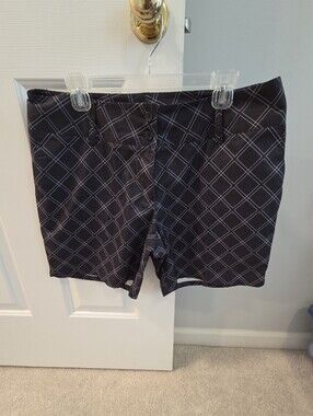 adidas Black Performance Golf Shorts